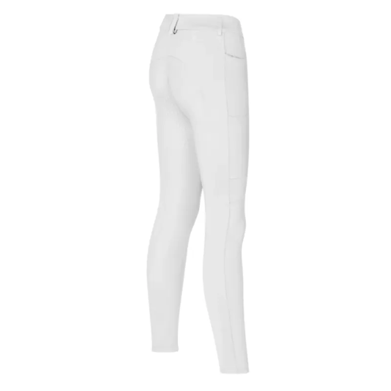 Kingsland KLKornelia Ladies H Shape Regular F-Grip Breeches - White-1