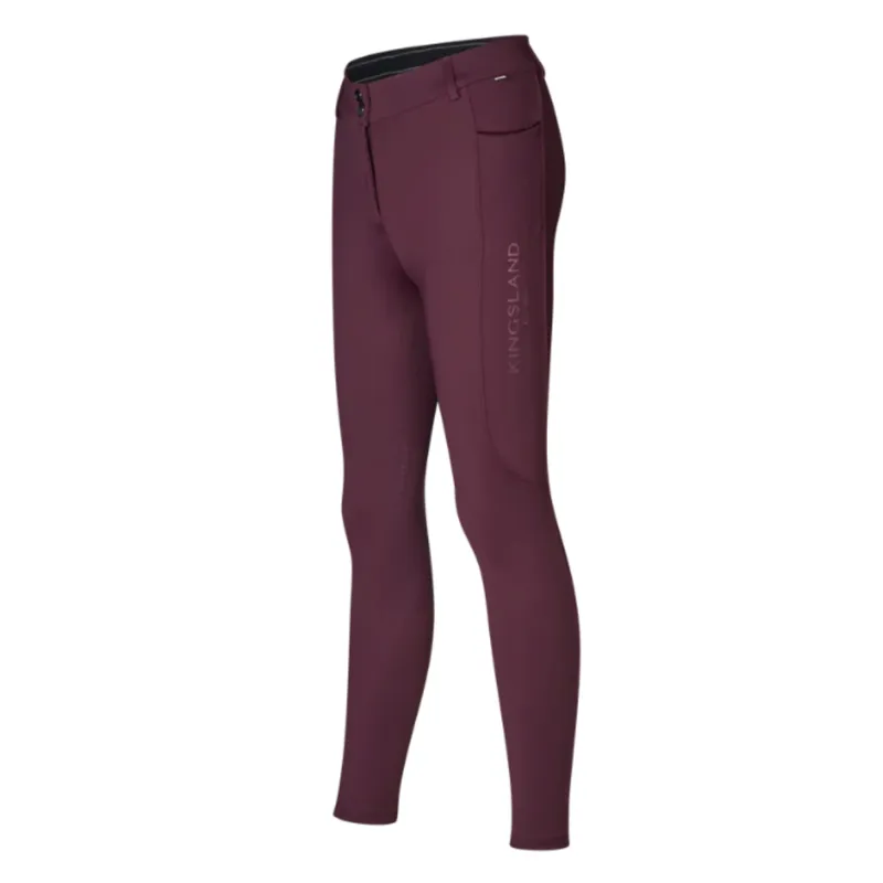 Kingsland KLKornelia Ladies H Shape Regular F-Grip Breeches - Winetasting