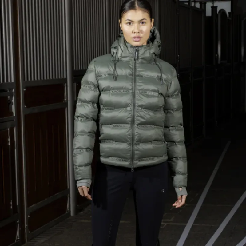 Kingsland KLValdine Ladies Insulated Jacket - Green Beetle-3