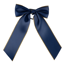 Supreme Products Picture Perfect Long Hair Bows - Navy/Gold
