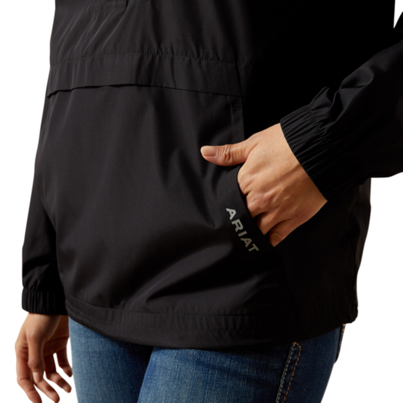 Ariat Women's Whisper Pullover Jacket - Black-3