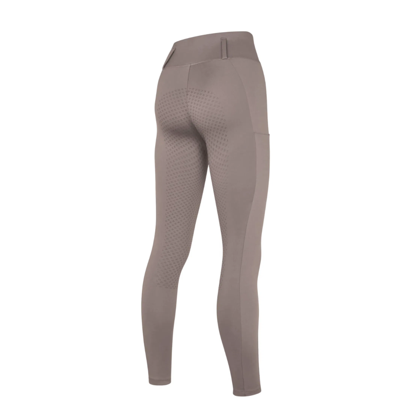 Kingsland KLLea Ladies F-Grip F-Tec 5 Tights - Brown Iron-1