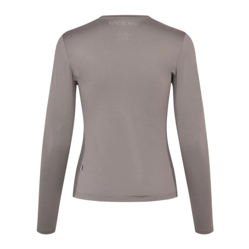 Kingsland KLLea Ladies O-Neck Training Shirt - Brown Iron-1