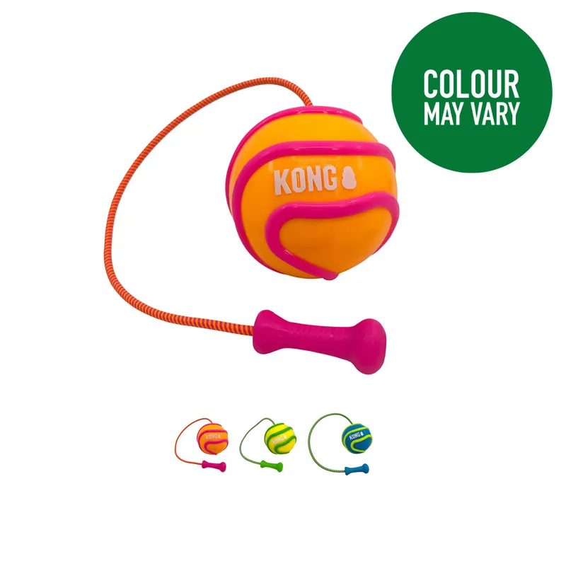 KONG Bunji High-Viz Ball Assorted Colours - Large