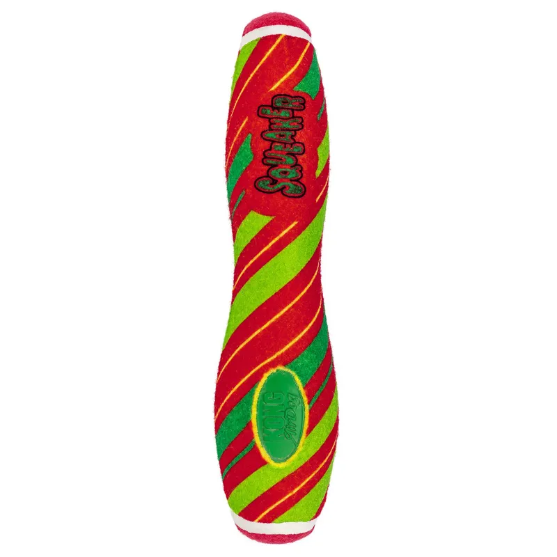 KONG Holiday AirDog Squeaker Stripe-2