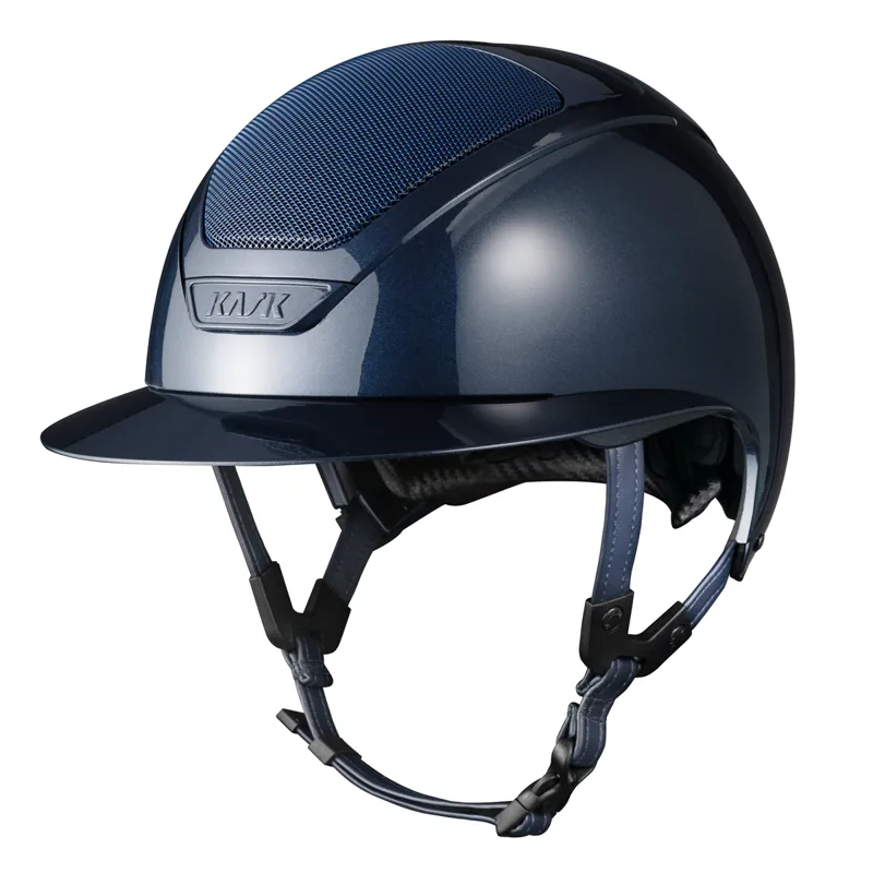 Kask Star Lady Pure Shine Riding Hat - Navy