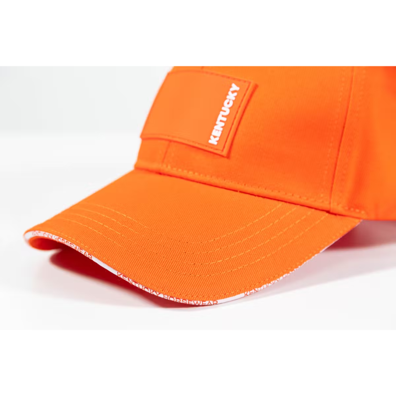 Kentucky Rubber Logo Cap - Orange-1
