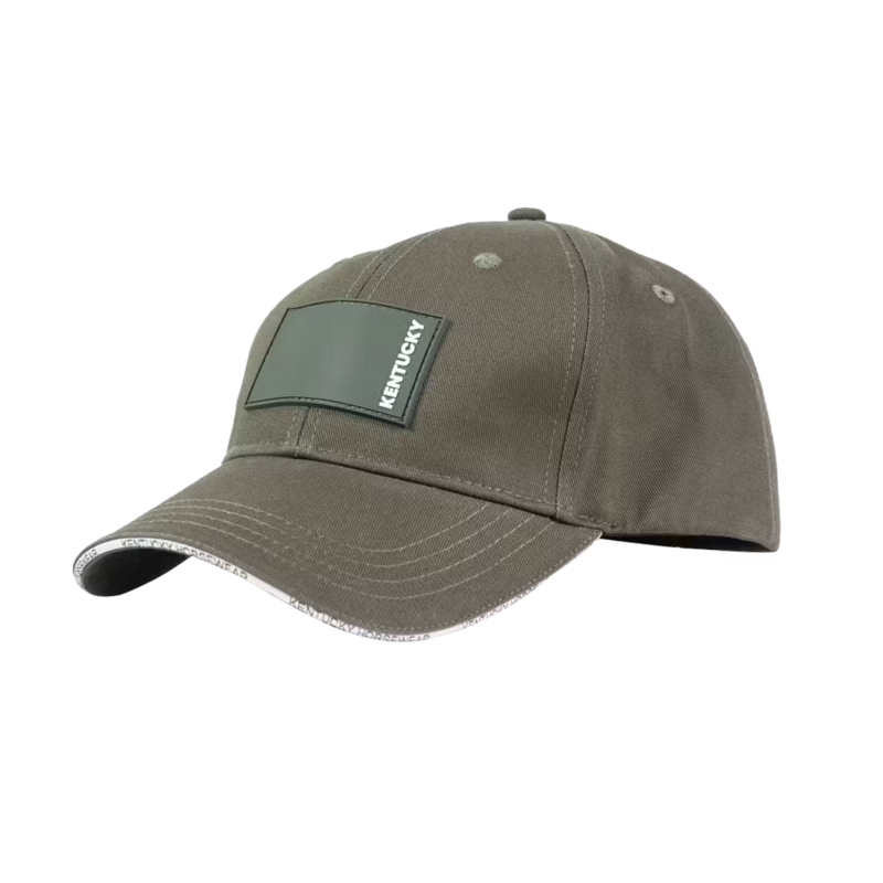 Kentucky Rubber Logo Cap - Dark Green