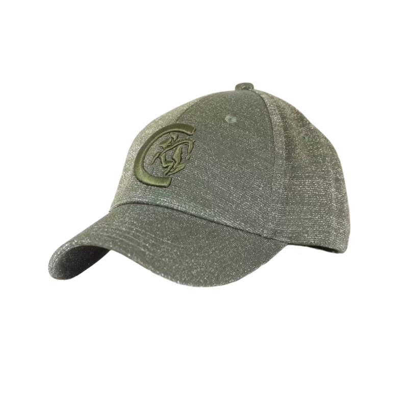 Kentucky Glitter Baseball Cap - Pine Green