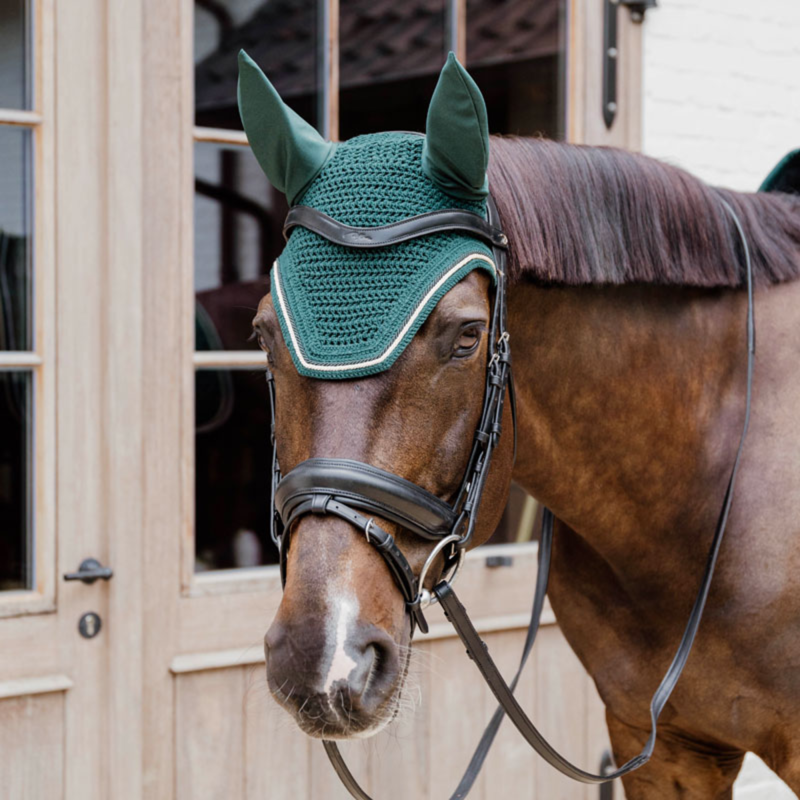 Kentucky Wellington Diamond Rope Soundless Fly Veil Full - Pine Green