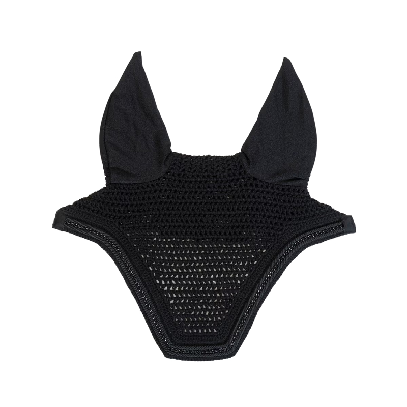 Kentucky Wellington with Metal Chain Fly Veil Full - Black-3