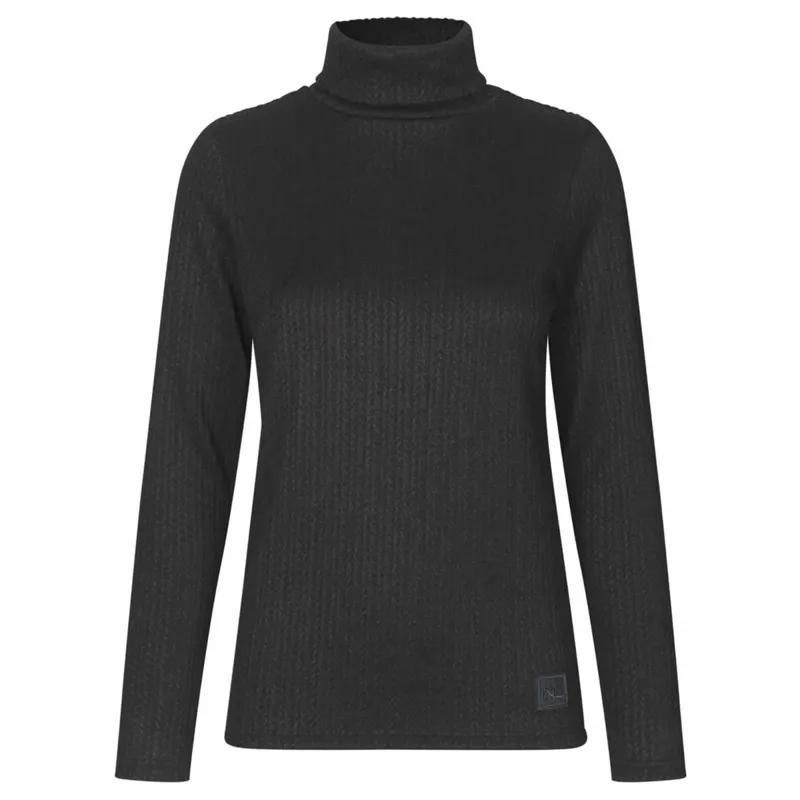 Kingsland KLVikula Ladies Knitted Rollneck - Black