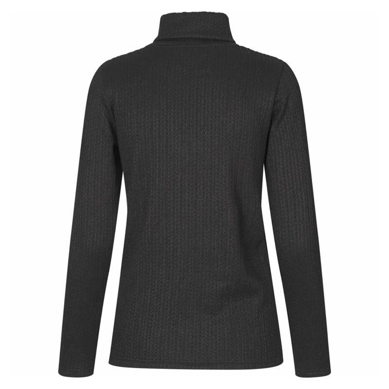 Kingsland KLVikula Ladies Knitted Rollneck - Black-1