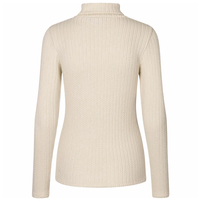 Kingsland KLVikula Ladies Knitted Rollneck - Cream-1
