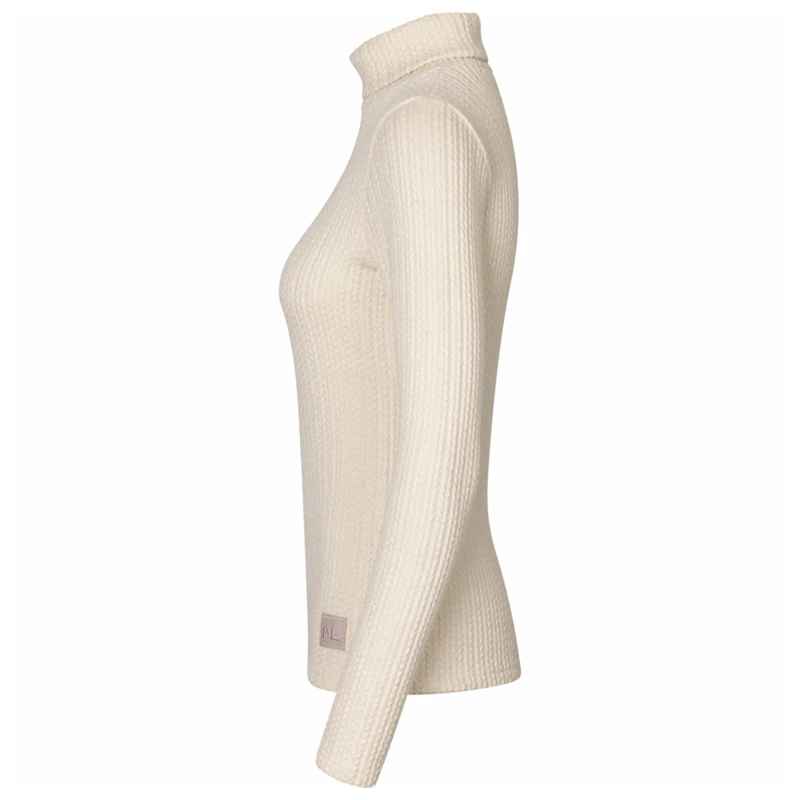 Kingsland KLVikula Ladies Knitted Rollneck - Cream-2