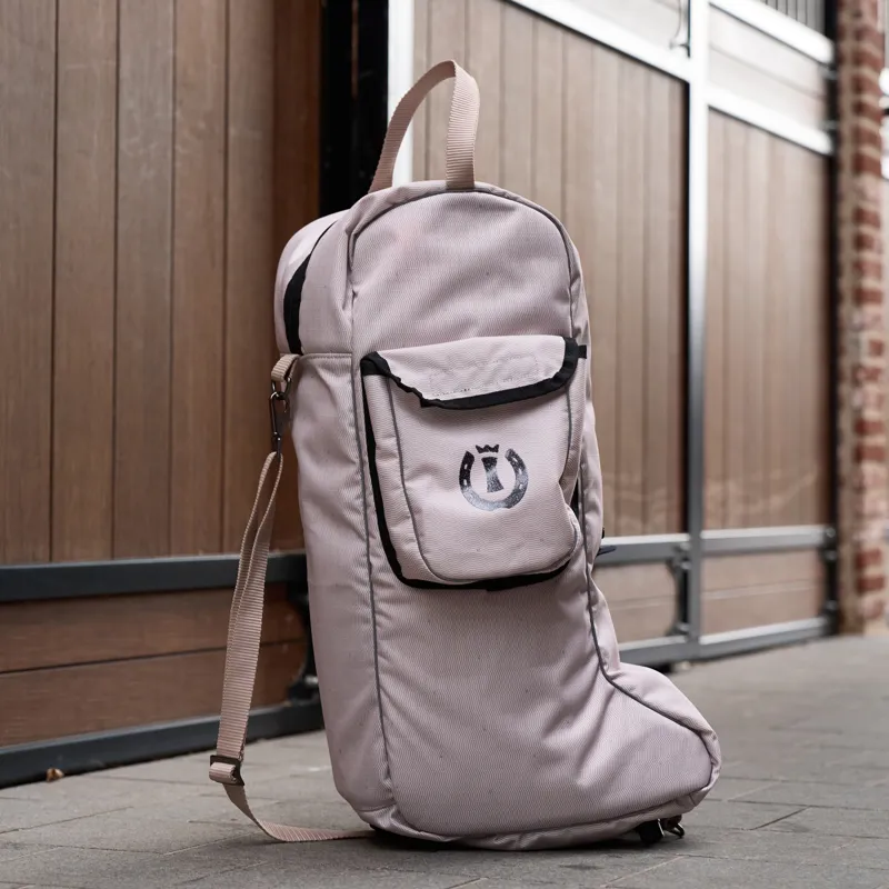 Imperial Riding Basic Boot Bag - Taupe Herringbone-2