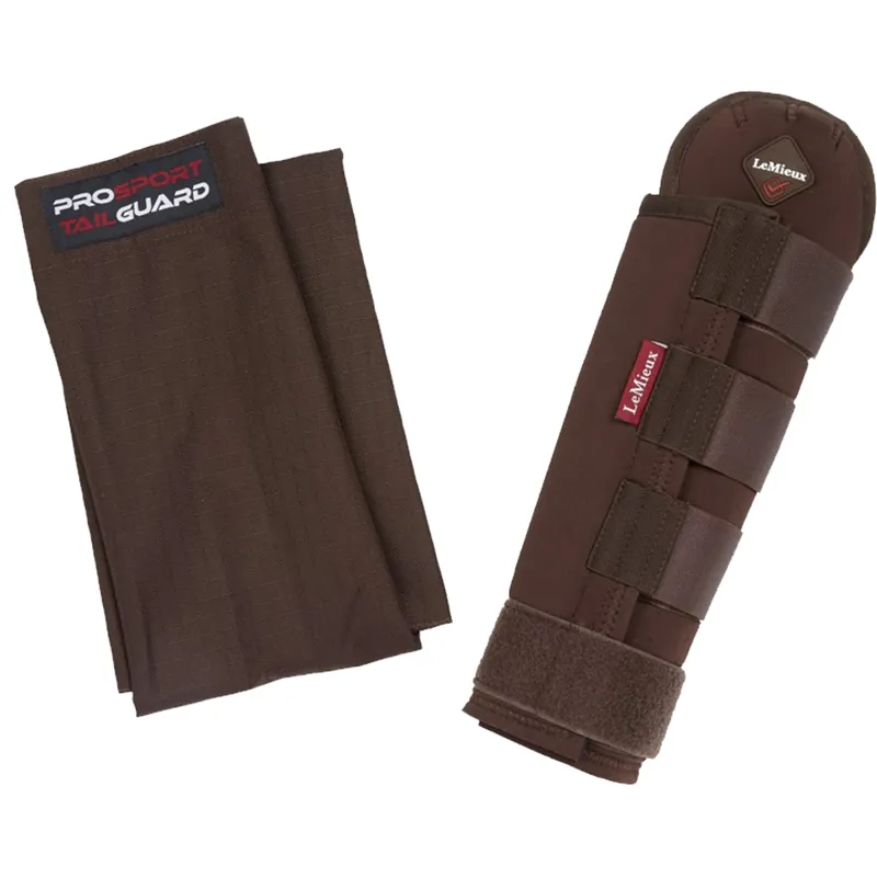LeMieux Tail Guard with Bag - Brown