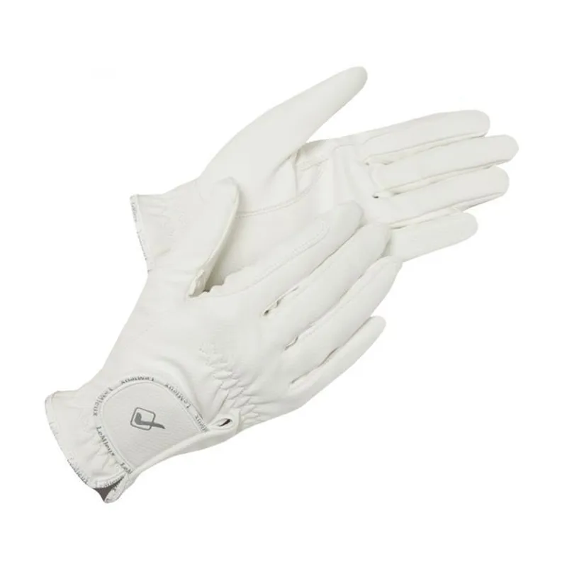 LeMieux Pro Touch Classic Riding Gloves - White