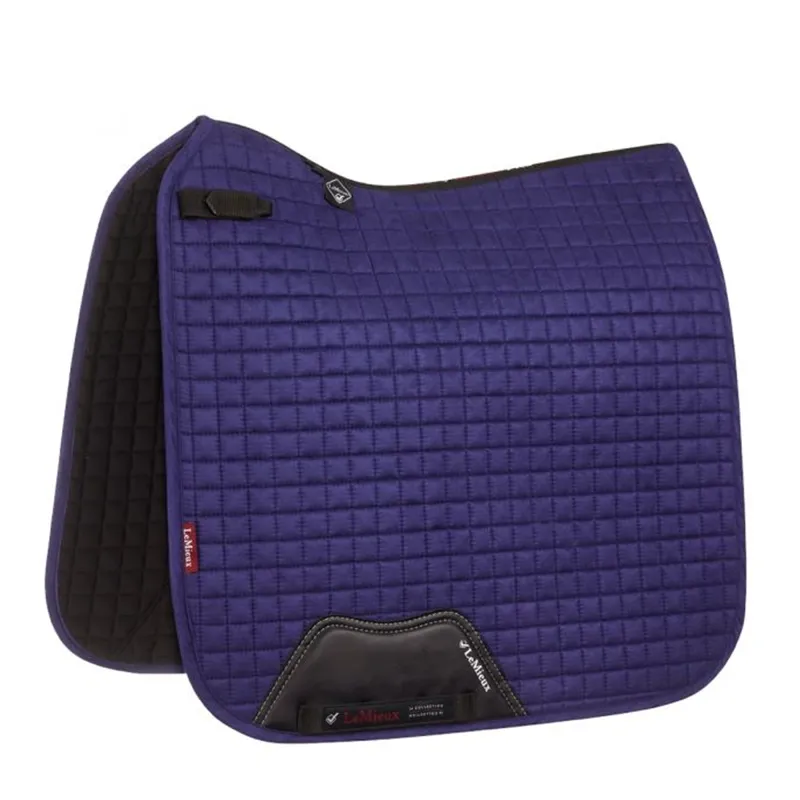 LeMieux Suede Dressage Square - Ink Blue