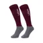 LeMieux Competition Socks Twin Pack - Burgundy