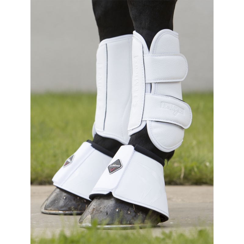 LeMieux Schooling Boots - White-1