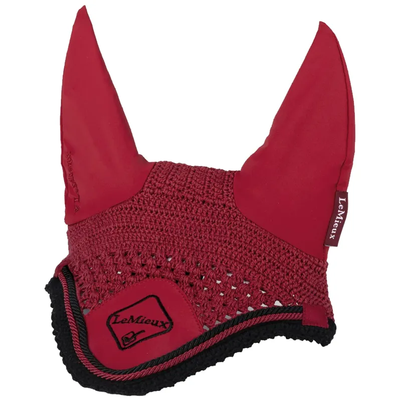 LeMieux Classic Lycra Fly Hood - Chilli 