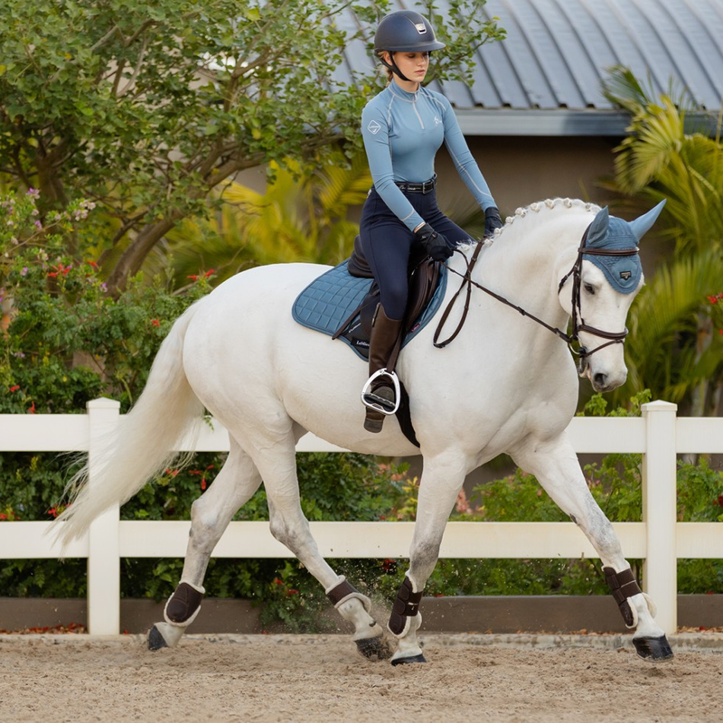 LeMieux Loire Classic Close Contact Square - Ice Blue-1