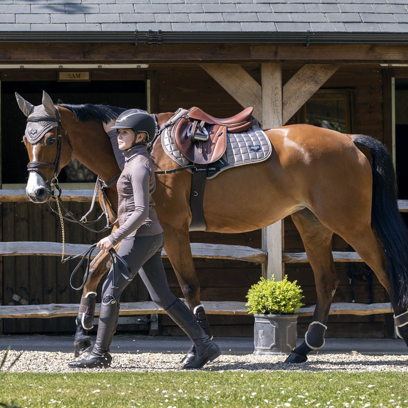 LeMieux Loire Classic Close Contact Square - Mink-1