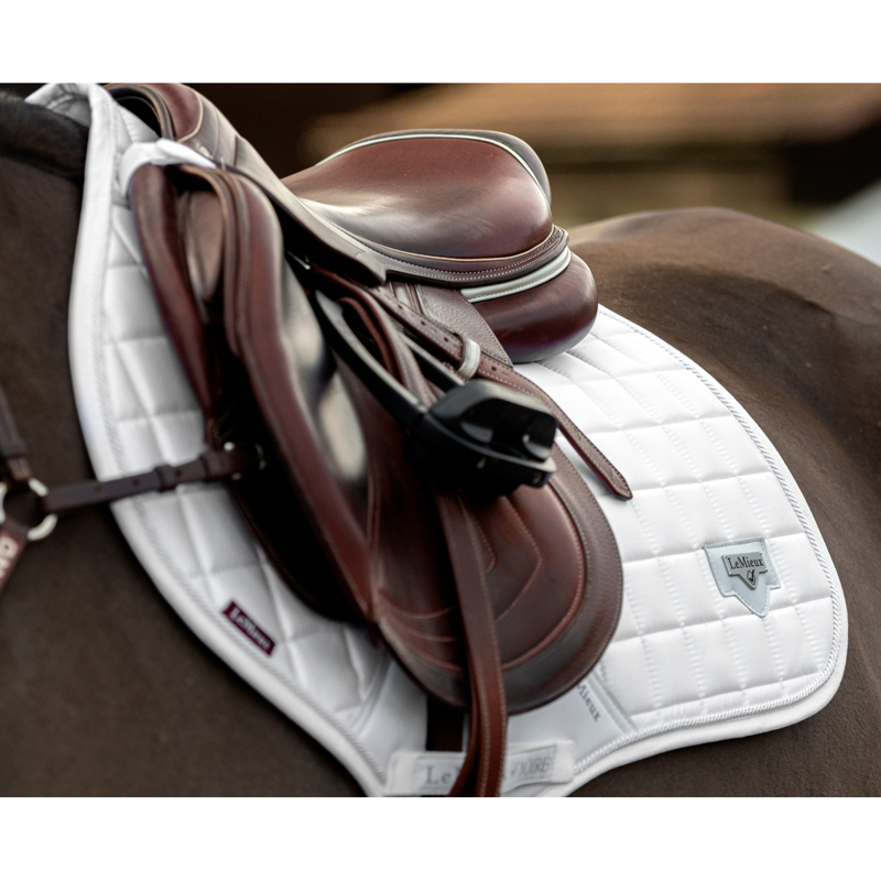 LeMieux Loire Classic Close Contact Square - White-1