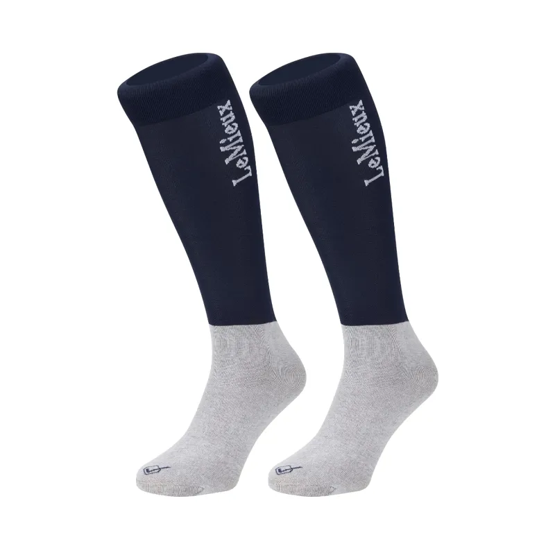LeMieux Competition Socks Twin Pack - Navy