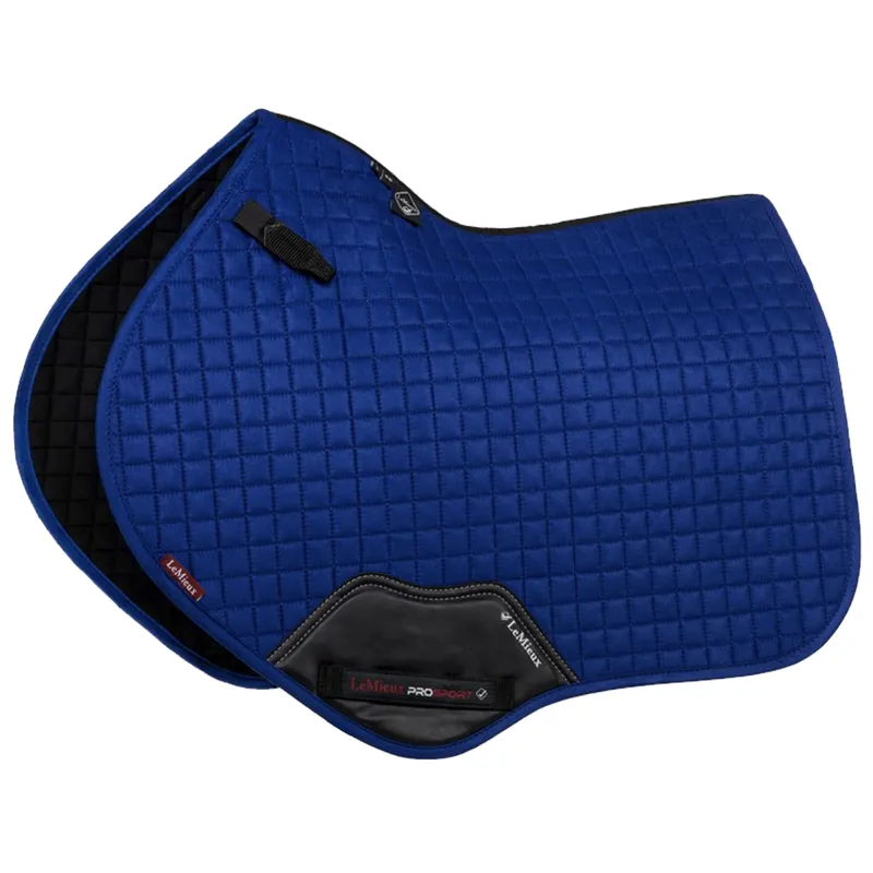 LeMieux Suede Close Contact Square - Benetton Blue