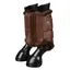 LeMieux Fleece Lined Brushing Boots - Brown/Brown