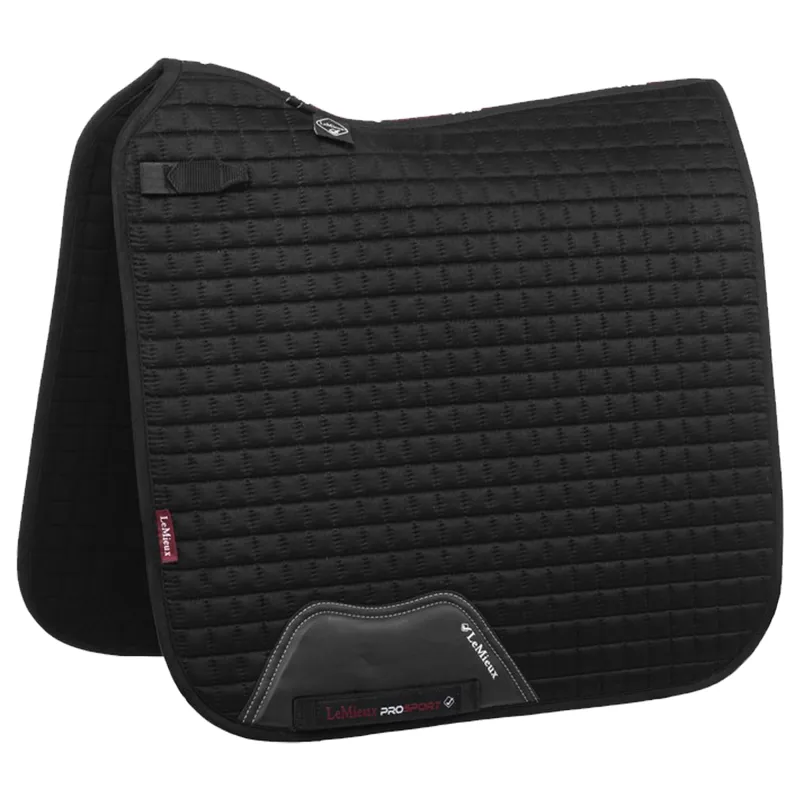 LeMieux Suede Dressage Square - Black