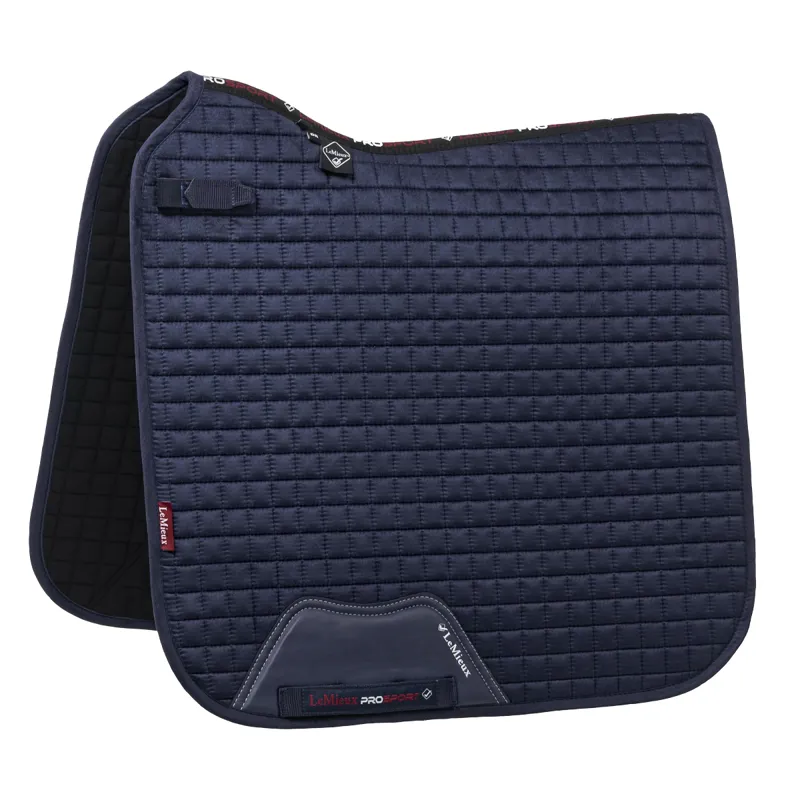 LeMieux Suede Dressage Square - Navy