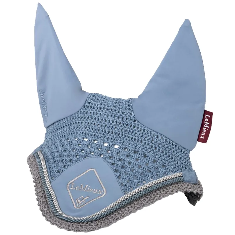 LeMieux Classic Lycra Fly Hood - Ice Blue