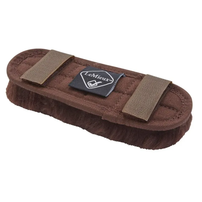 LeMieux Merino Noseband Protector - Brown