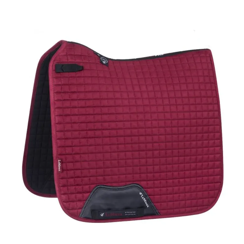 LeMieux Suede Dressage Square - Mulberry