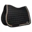 Lami-Cell Sparkling Cotton GP Saddlepad - Black/Champagne - Full