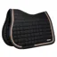 Lami-Cell Sparkling Cotton GP Saddlepad - Black/Rose Gold - Full