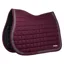 Lami-Cell Sparkling Cotton GP Saddlepad - Burgundy/Silver - Full
