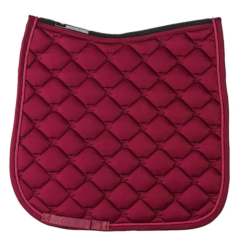 Lami-Cell WX Tech Dressage Saddlepad - Burgundy - Full