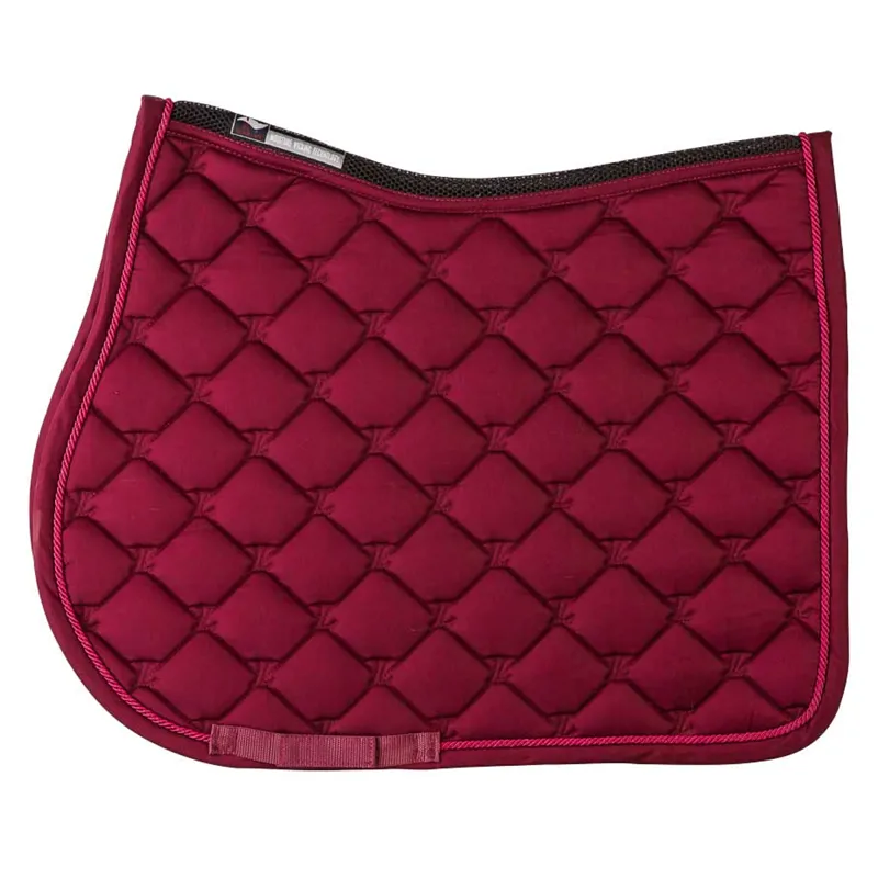 Lami-Cell WX Tech GP Saddlepad - Burgundy - Full