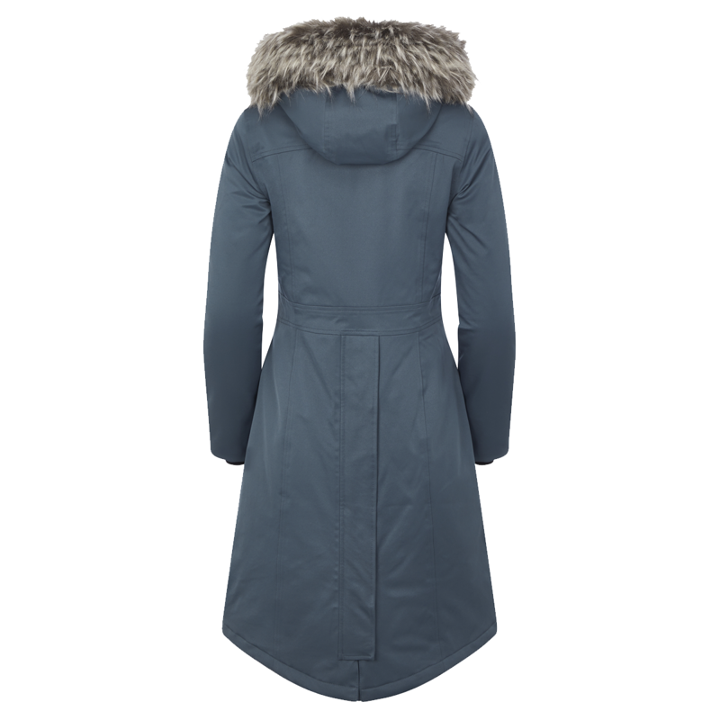 LeMieux Anya Waterproof Riding Coat - Petrol-2