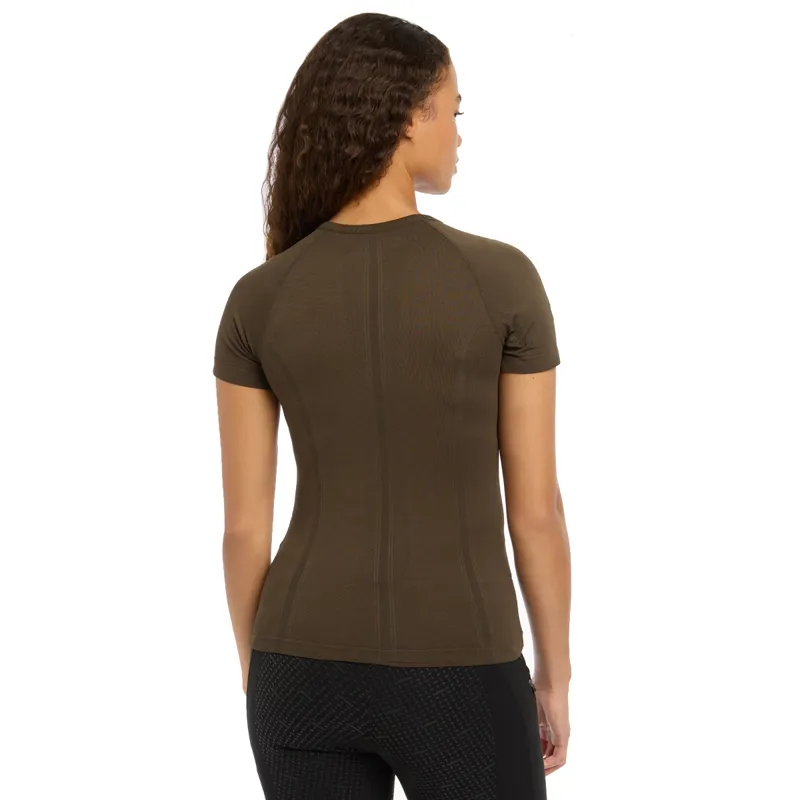 LeMieux Britney Seamless Short Sleeve Top - Alpine-5