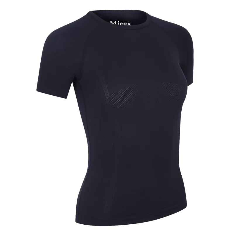 LeMieux Britney Seamless Short Sleeve Top - Navy
