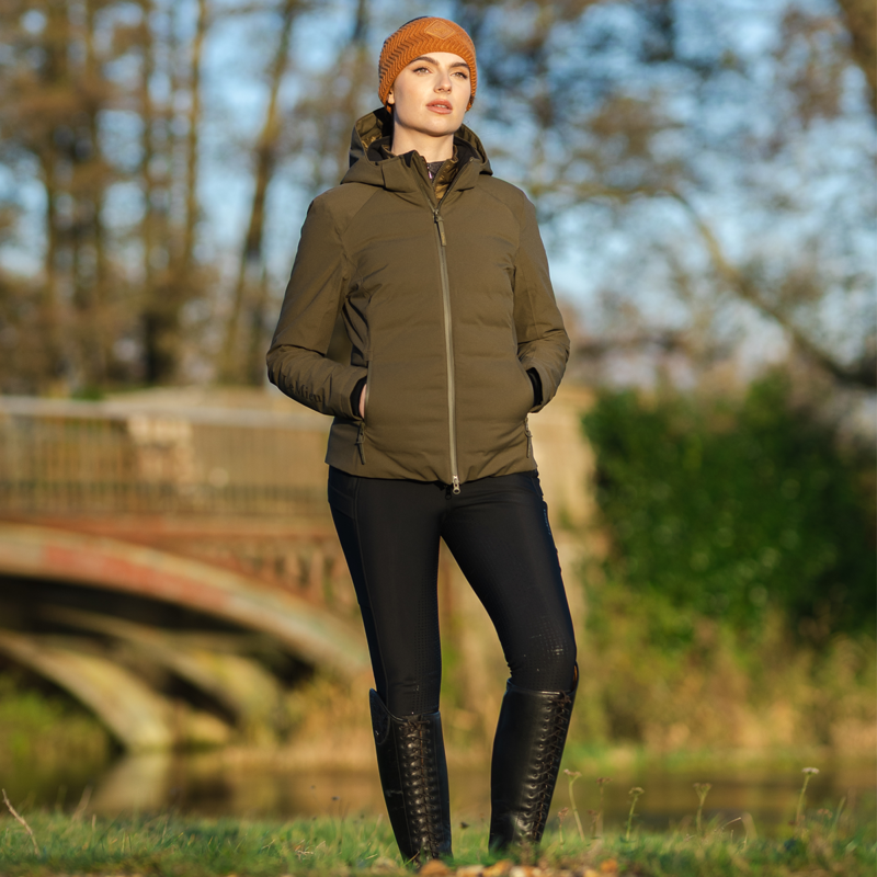 LeMieux Brooke Ladies Hybrid Waterproof Jacket - Alpine-8