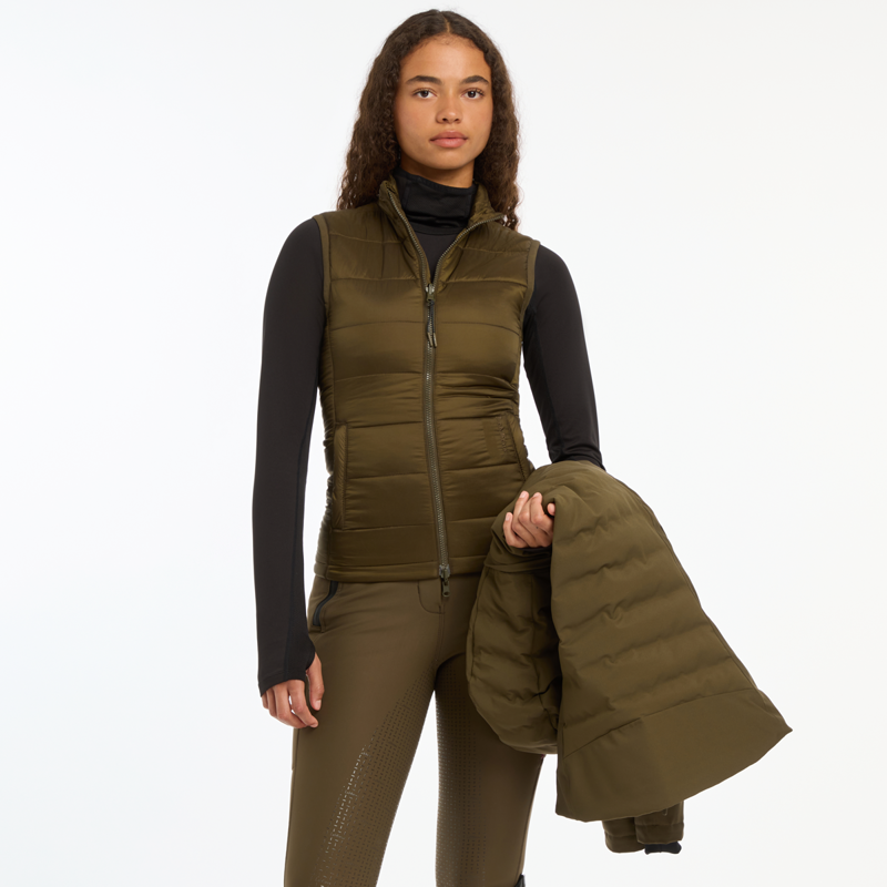 LeMieux Brooke Ladies Hybrid Waterproof Jacket - Alpine-7