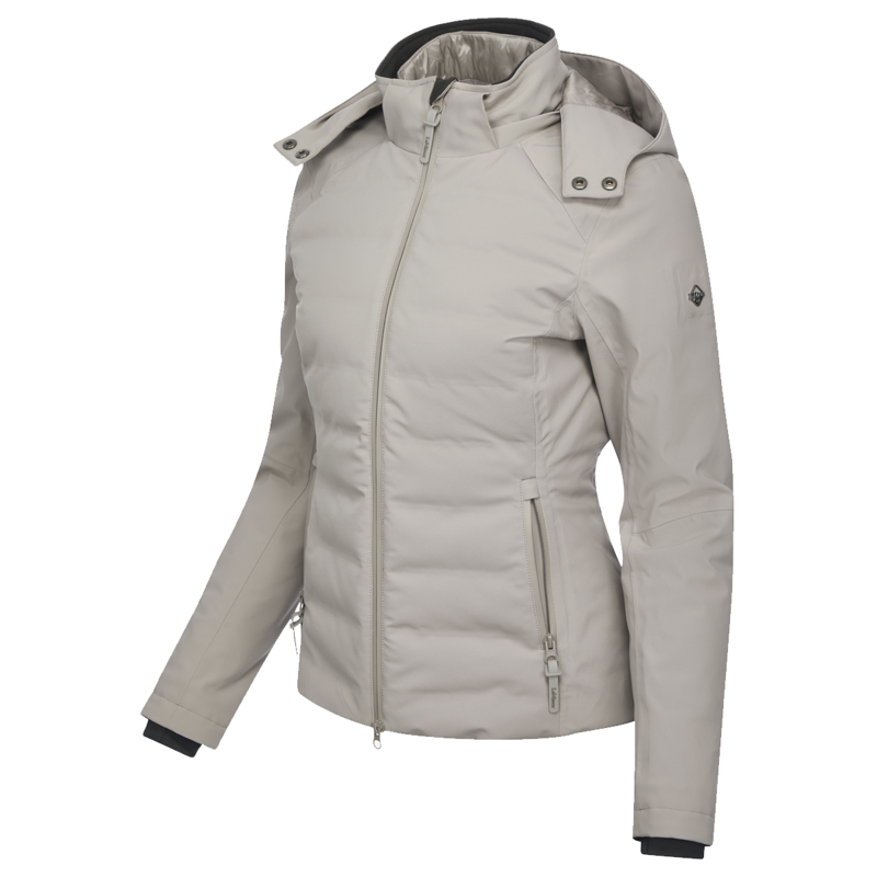 LeMieux Brooke Ladies Hybrid Waterproof Jacket - Ash-1