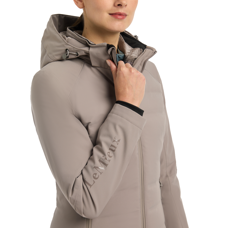 LeMieux Brooke Ladies Hybrid Waterproof Jacket - Ash-4