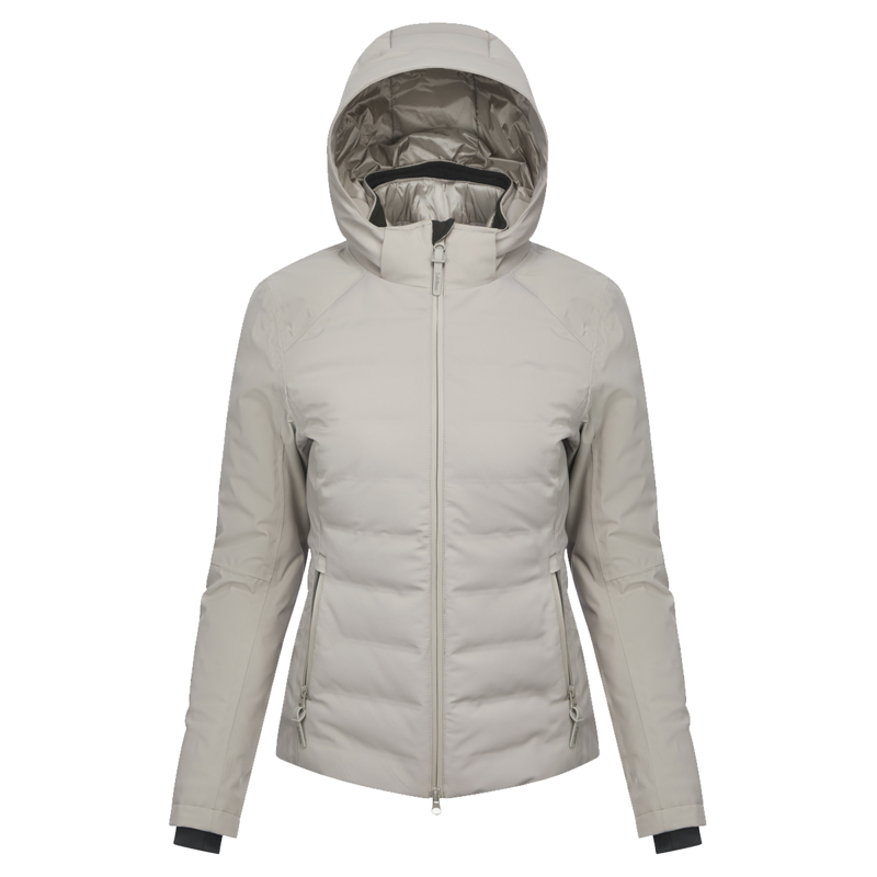 LeMieux Brooke Ladies Hybrid Waterproof Jacket - Ash-2